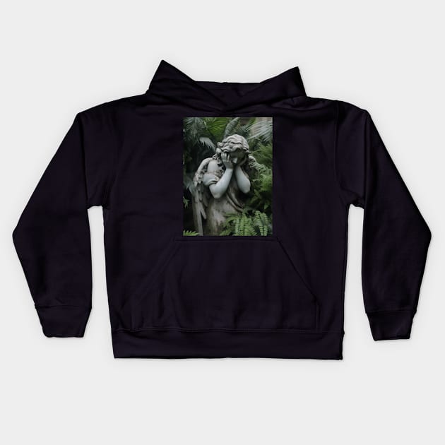 Weeping Angel Kids Hoodie by ElectricDream